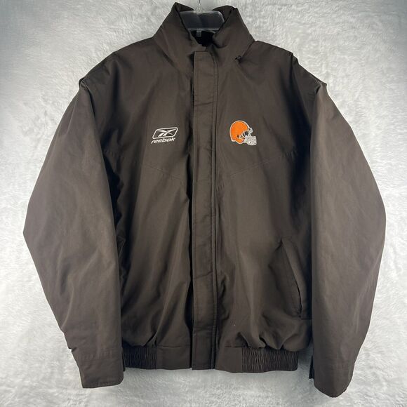 Vintage Reebok NFL Cleveland Browns Jacket Size Large